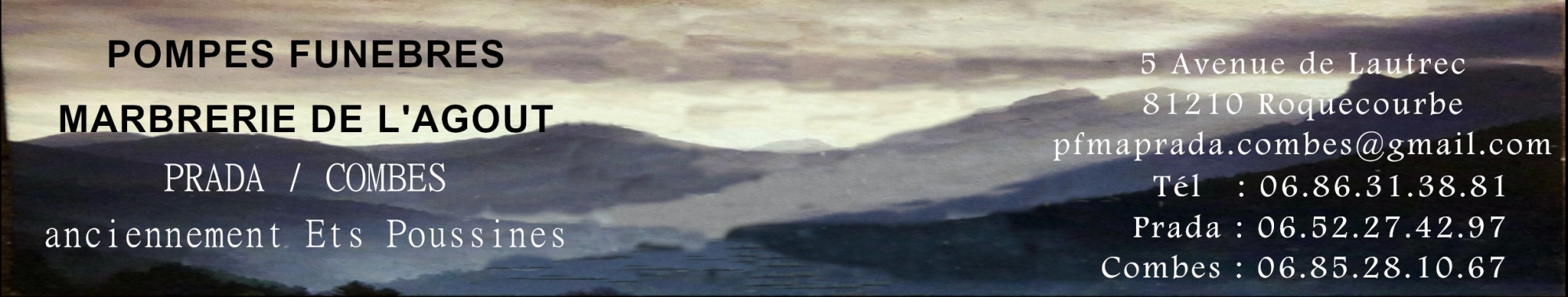 pompes funebres castres roquecourbe marbrerie